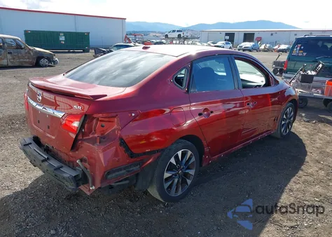2017 Nissan Sentra Sr z USA, uszkodzony, nr VIN 3N1AB7AP1HY337784
